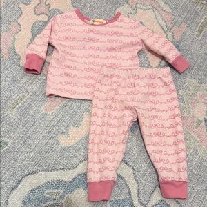 Baby Luigi Bow Pj Set